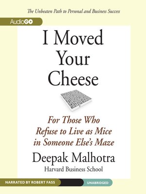 cover image of I Moved Your Cheese